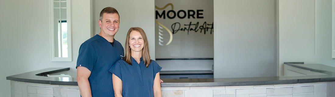 Chad Moore And Alecia Moore Welcoming You To Office